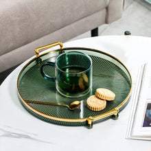 Carregar imagem no visualizador da galeria, Bandeja Acrílica Redonda Minimalista Casa Splendida