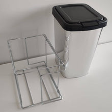 Carregar imagem no visualizador da galeria, Lixeira Para Cozinha Suprema Corrediça Deslizante Lateral 9 litros Cromado Dimec