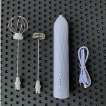 Carregar imagem no visualizador da galeria, Mini Mixer Elétrico USB p/ Café, Leite, Ovos e Shakes