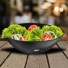 Carregar imagem no visualizador da galeria, Tigela Bowl Essential Saladeira Coza Preta 3,5L Pote Pipoca Sobremesas Alimentos