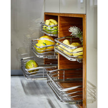 Carregar imagem no visualizador da galeria, Gaveta Paneleiro 570mm Deslizante Aramada Fruteira com Corrediça Telescópica Cozinha