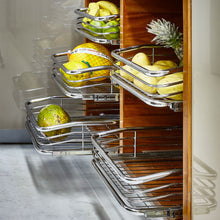 Carregar imagem no visualizador da galeria, Gaveta Paneleiro 570mm Deslizante Aramada Fruteira com Corrediça Telescópica Cozinha
