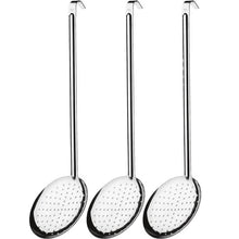 Carregar imagem no visualizador da galeria, Kit 3 Escumadeiras Grandes para Fritura Cozinha Industrial Restaurante Espumadeiras Brinox