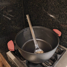 Carregar imagem no visualizador da galeria, Kit 12 Colheres para Restaurante Inox Grandes para Servir Arroz Cabo Longo Utensílios de Cozinha