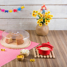 Carregar imagem no visualizador da galeria, Molheira de Bambu Lyor Verona 50ml Bowl 6,5x3,5cm Mesa Posta Pote Petisco