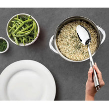 Carregar imagem no visualizador da galeria, Kit 3 Colheres de Servir 32,5cm Inox Top Pratic Brinox Restaurante Cozinha Buffet