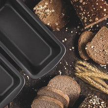 Carregar imagem no visualizador da galeria, Kit 12 Assadeiras Retangular Pão e Bolo 26cm Tramontina Brasil Alumínio Antiaderente Grafite