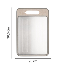 Carregar imagem no visualizador da galeria, Tábua de Corte 3 em 1 com Descongelador e Amolador