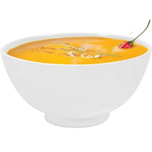 Carregar imagem no visualizador da galeria, 48 Bowls para Restaurante de Melamina Branca 200ml Tigela de Saladas Petiscos Cereais