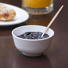 Carregar imagem no visualizador da galeria, 48 Bowls de Melamina 200ml Cumbuca Branca Restaurante Tigela para Frutas Petiscos 10x5,3cm