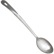 Carregar imagem no visualizador da galeria, 25 Colheres Arroz Inox Grandes Lisas 35cm Buffet Restaurantes Brinox Suprema