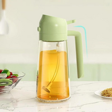 Carregar imagem no visualizador da galeria, Pulverizador de Óleo 2 em 1 500ml com Controle de Porção - Compre 1 Leve 2