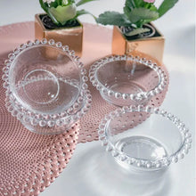 Carregar imagem no visualizador da galeria, Bowl de Vidro Cristal 180ml Pearl Tigela Transparente Servir Sobremesas Petiscos Wolff