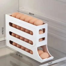 Carregar imagem no visualizador da galeria, Organizador de Ovos Automático com 4 Camadas Deslizantes