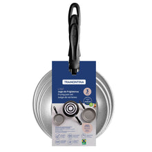 Carregar imagem no visualizador da galeria, Jogo de Frigideiras Tramontina Linz Alumínio Antiaderentes Starflon Max Preto 3 Peças