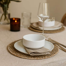 Carregar imagem no visualizador da galeria, Cumbuca de Porcelana Tigela Pequena Branca Bowl 10cm Tramontina Paola Sobremesa