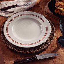 Carregar imagem no visualizador da galeria, Jogo 6 Pratos para Churrasco Porcelana 28cm Tramontina Churrasco Classic Mesa Posta