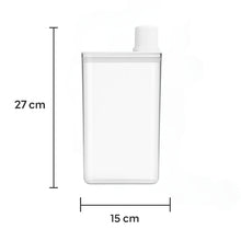 Carregar imagem no visualizador da galeria, Kit 3 Potes Herméticos Dispenser 2,3L Organizador de Cozinha Porta Mantimentos Plástico Ou