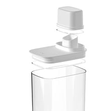 Carregar imagem no visualizador da galeria, Kit 3 Potes Herméticos Dispenser 2,3L Organizador de Cozinha Porta Mantimentos Plástico Ou