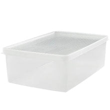 Carregar imagem no visualizador da galeria, 4 Potes Organizadores de Geladeira com Tampa Plástico M Frutas Verduras Hortaliças Utti Ordene