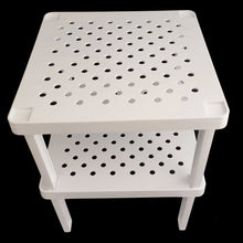 Carregar imagem no visualizador da galeria, Kit Porta Talheres com Tampa e 2 Prateleiras Organizadoras para Armário OU Branco