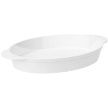 Carregar imagem no visualizador da galeria, Travessa Oval Branca 800ml Coza Uno Plástico Cozinha Buffet Eventos