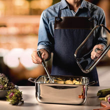 Carregar imagem no visualizador da galeria, Mesa de Aquecimento a Indução Tramontina 220V Panela Quadrada Porta Utensílios Colher