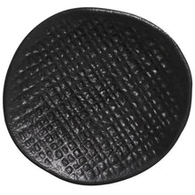 Carregar imagem no visualizador da galeria, Ramequim Cerâmica Stoneware Porto Brasil 57ml Preto Matte Juta Molheira Média Entradas Petiscos Soyo