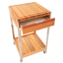 Carregar imagem no visualizador da galeria, Carrinho Gourmet Churrasco com Tampo Removível e Gaveta Essence