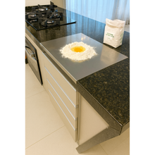 Carregar imagem no visualizador da galeria, Estação de Corte Inox 304 60x40cm Tábua Profissional Gourmet