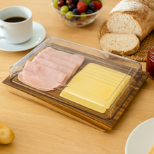 Carregar imagem no visualizador da galeria, Porta Frios com Tampa Teca