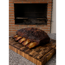 Carregar imagem no visualizador da galeria, Tábua de Corte para Churrasco Invertida Teca 60X40cm