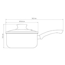Carregar imagem no visualizador da galeria, Kit Frigideira Funda 24cm Panela 18cm Alumínio Antiaderente Paris Tramontina