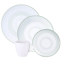 Carregar imagem no visualizador da galeria, Aparelho de Jantar 16 Peças em Porcelana Decorada Tramontina Lineare Mesa Posta Almoço Café Chá