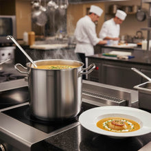 Carregar imagem no visualizador da galeria, Jogo de Panelas 3 Peças Brinox Profissional Inox 24cm Fundo Triplo com Tampa Cozinha Industrial