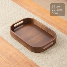 Carregar imagem no visualizador da galeria, Bandeja de Madeira Minimalista de Bambu Casa Splendida