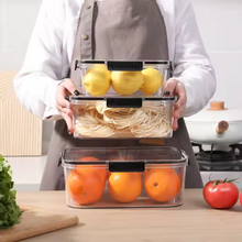 Carregar imagem no visualizador da galeria, Kit 3 Potes Herméticos Acrílicos – 500ml a 2.100ml