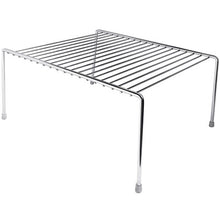 Carregar imagem no visualizador da galeria, Kit 6 Organizadores Médios Armário Prateleira Aramado 30cm