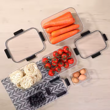 Carregar imagem no visualizador da galeria, Kit 3 Potes Herméticos Acrílicos – 500ml a 2.100ml