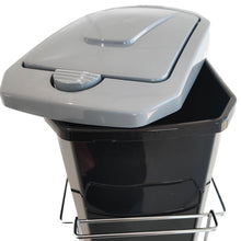 Carregar imagem no visualizador da galeria, Lixeira 15 Litros Aramado Deslizante Para Armário Cozinha