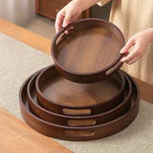 Carregar imagem no visualizador da galeria, Bandeja de Madeira Minimalista de Bambu Casa Splendida