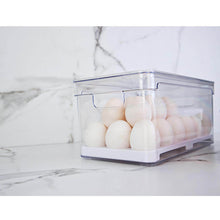 Carregar imagem no visualizador da galeria, Kit 2 Organizadores De Ovos Clear Fresh Porta Ovos Empilhável Organizador De Geladeira 36 Ovos OU