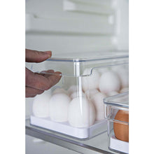Carregar imagem no visualizador da galeria, Kit 2 Organizadores De Ovos Clear Fresh Porta Ovos Empilhável Organizador De Geladeira 36 Ovos OU