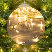 Carregar imagem no visualizador da galeria, Cordão Pisca LED Branco Quente 10 Metros Bivolt – Decoração Natal
