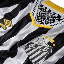 Carregar imagem no visualizador da galeria, Camisa Santos Away 25/26 Jogador - Preta e Branca