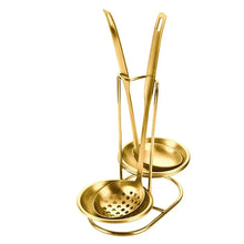 Carregar imagem no visualizador da galeria, Conjunto Inox com Suporte e Base Coletora Casa Splendida