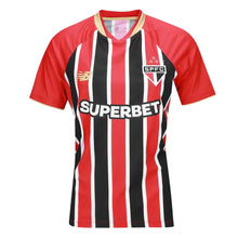 Carregar imagem no visualizador da galeria, Camisa São Paulo Feminina Away 25/26 - Vermelha e Preta
