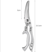 Carregar imagem no visualizador da galeria, Tesoura de Cozinha Trinchante Corta, Raspa e Abre