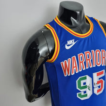 Carregar imagem no visualizador da galeria, Camisa NBA Golden State Warriors #95 Toscano - Mexico Exclusive Blue