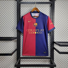 Carregar imagem no visualizador da galeria, Camisa FC Barcelona 24/25 Local Sponsor Coldplay